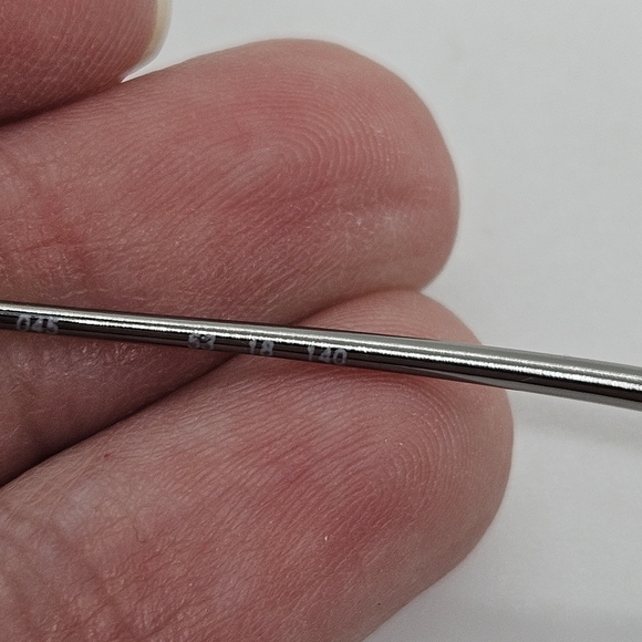 Nike with Flexon silver tone rectangular glasses FOR FRAMES ONLY - Picture 4 of 5